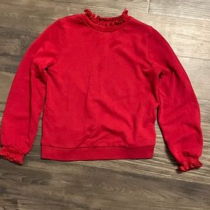 Who What Wear Red Sweater